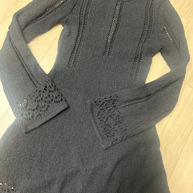 빈티지 니트 원피스