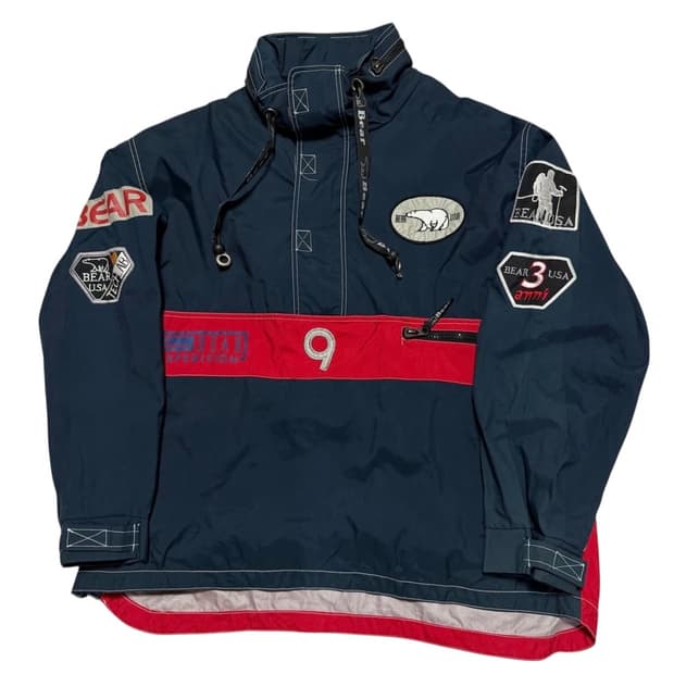 베어 USA 아노락 바람막이