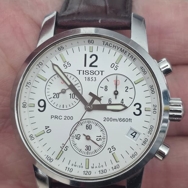 티쏘 (TISSOT) PRC200 T17.1.516.32 브라운 크로노그