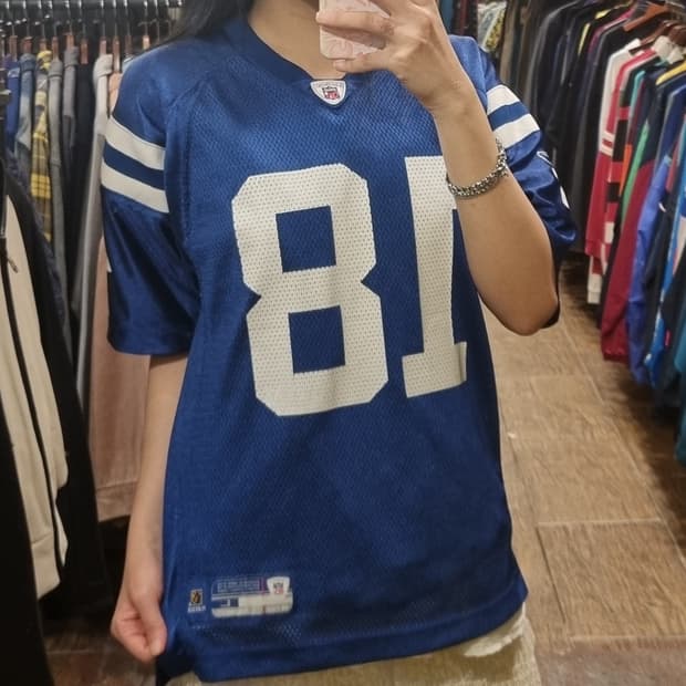 [Hi] NFL 풋볼 져지 반팔티 블루