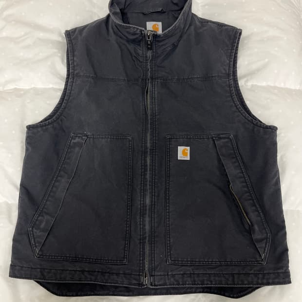 칼하트 하이넥 베스트 carhartt high-neck vest