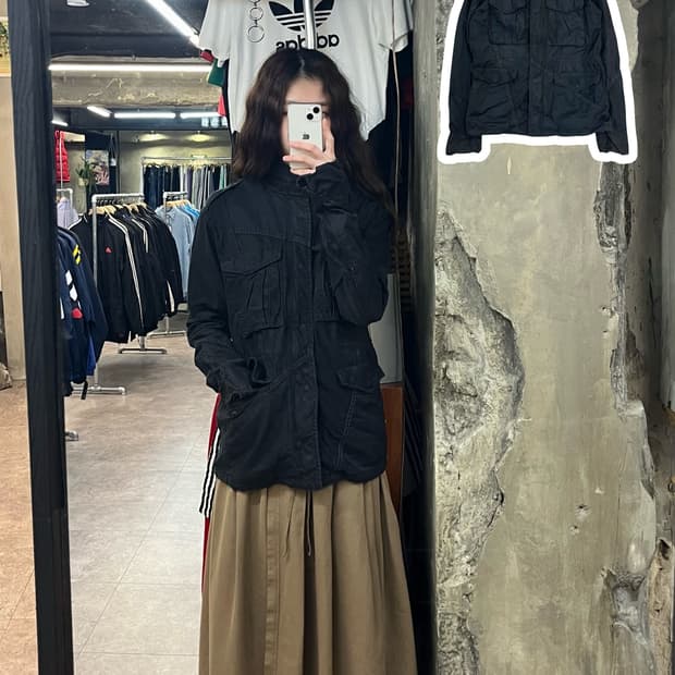 M65 유틸리티 필드 자켓 블랙 #csz2528