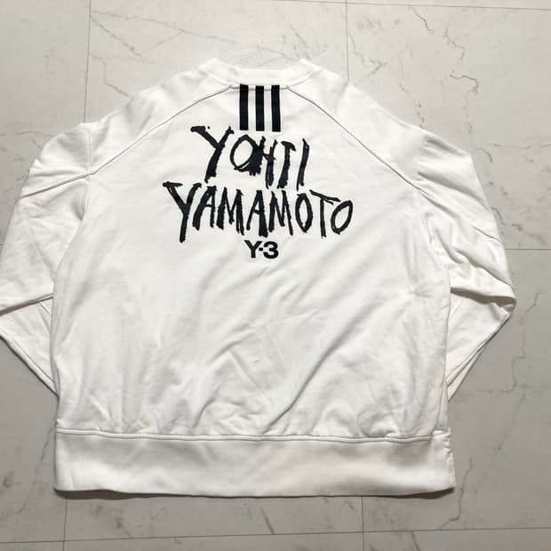 (거의 새것)아디다스 Y-3 19SS 백로고 맨투맨 100-105