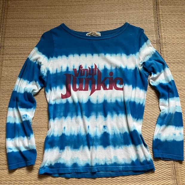 히스테릭글래머 긴팔 타이다이 티셔츠