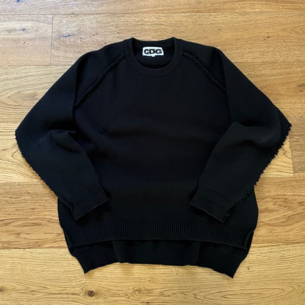 꼼데가르송 니트