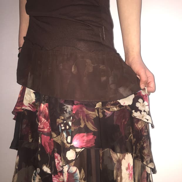 오리엔탈 롱스커트