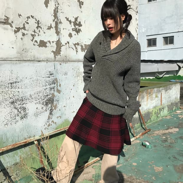  J.S. Stewart 헤비 울 니트