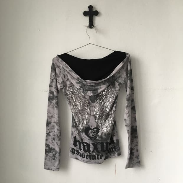 Dyed printing hood sleeve