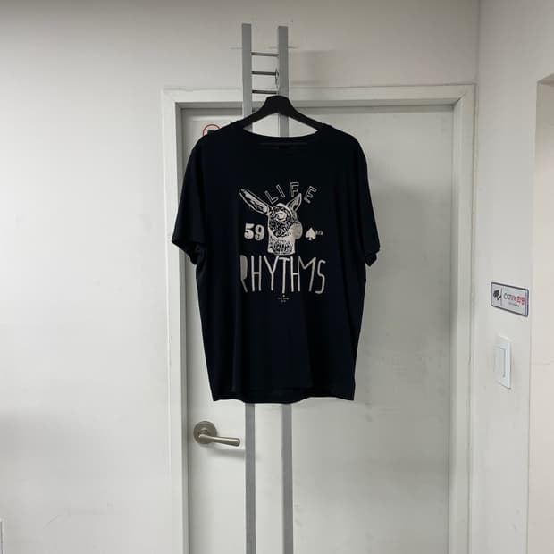 폴스미스 블랙 반팔 티셔츠 XL