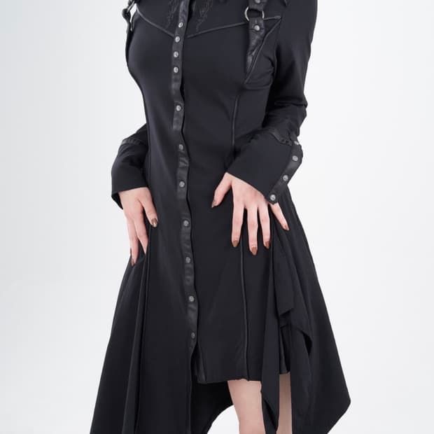 오즈크로스 멀티카라 원피스