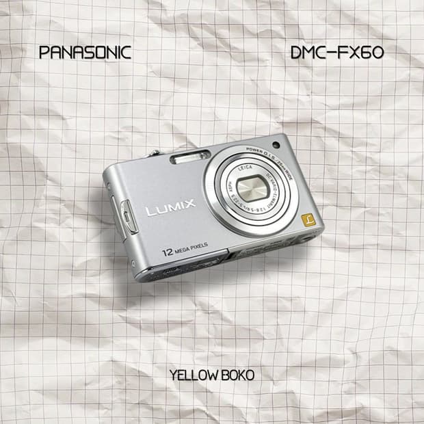 [여행Pick!] 파나소닉 DMC-FX60 레트로 디지털 카메라