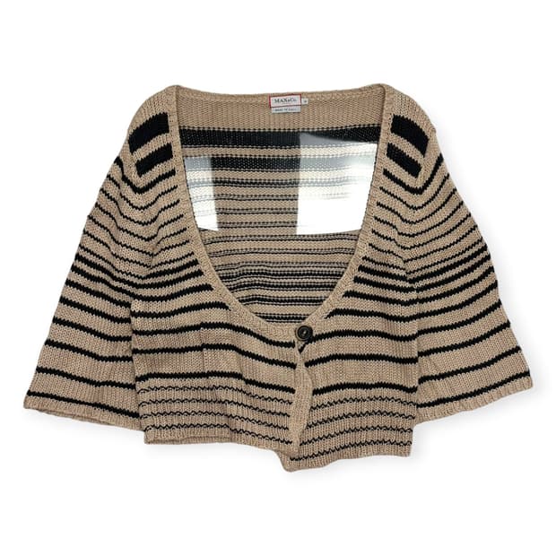 막스앤코 패턴 니트 가디간