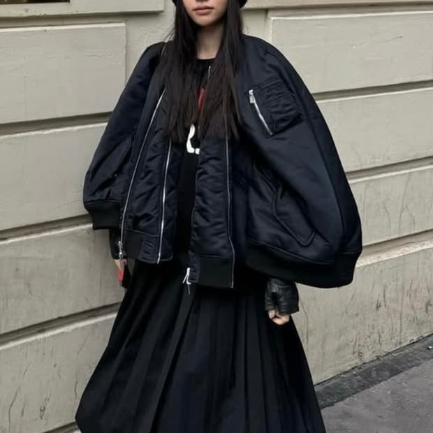 Noir kei ninomiya padded cape xs
