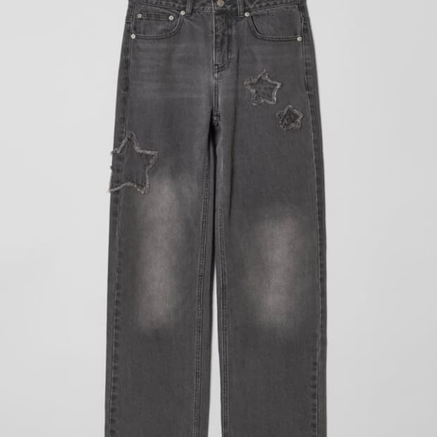 STAR DESTROYED JEANS