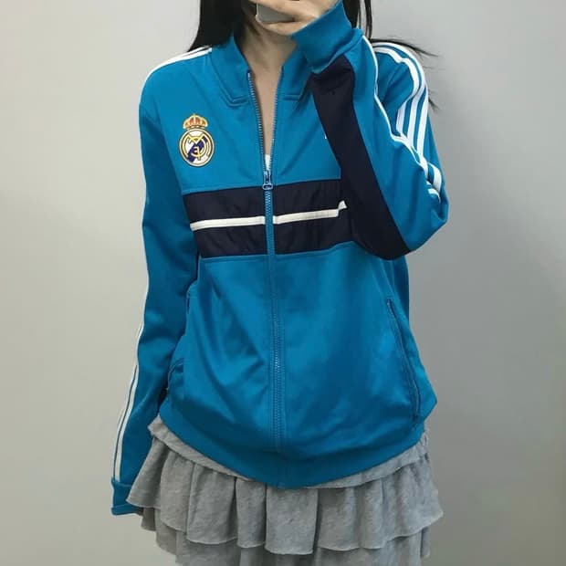 아디다스 레알 마드리드 트랙탑 져지
