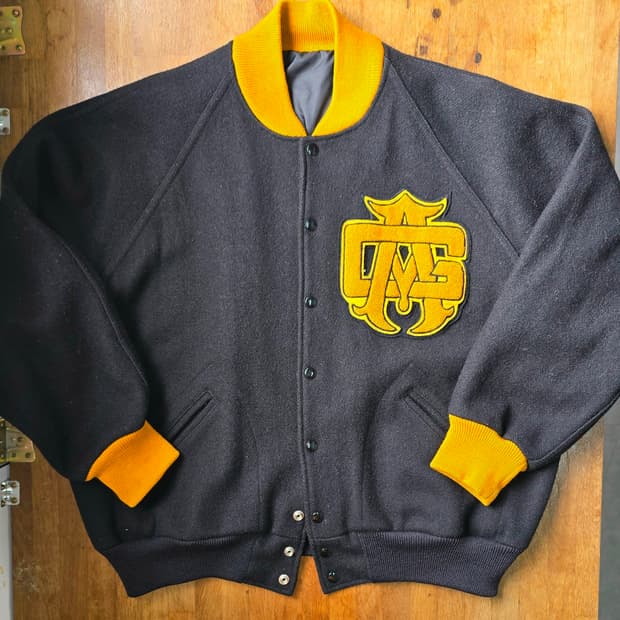 TM ATHLETICS 바시티 울 자켓 XXL MADE IN USA
