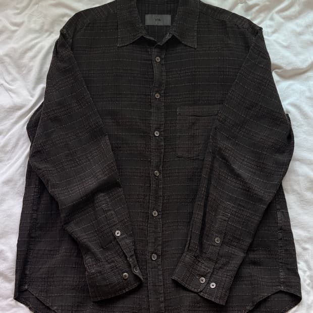 Years ago/Yrs. Dirty Washed Check Shirts