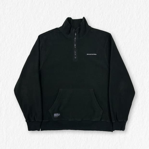 그루브라임 반집업 후리스