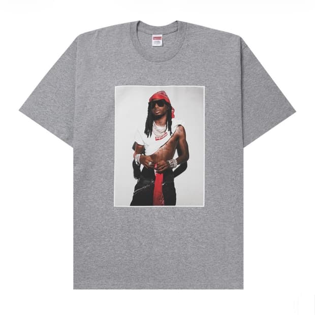 슈프림 플레이보이 카티 티셔츠 헤더 그레이 - 25FW