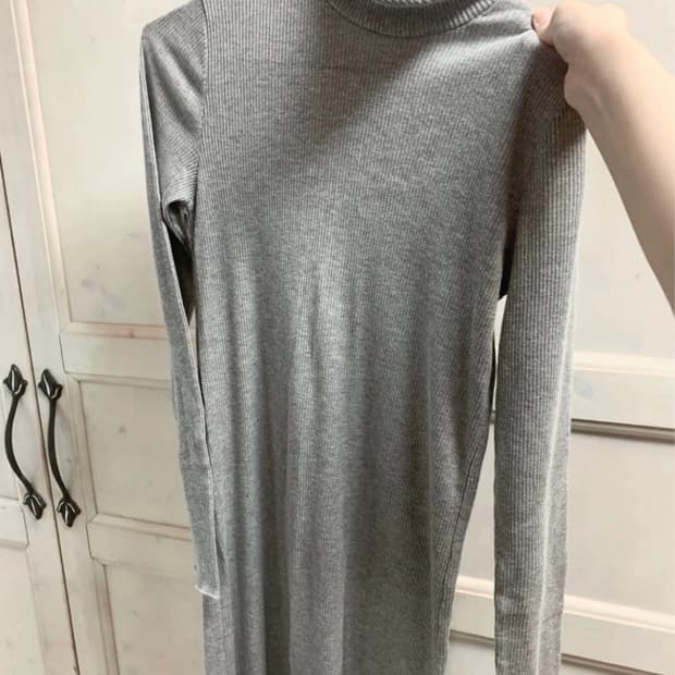 ZARA 은색 반짝이 맥시 롱 원피스