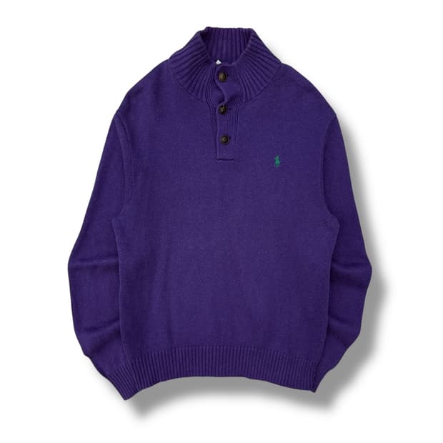 폴로 랄프로렌 하프버튼 니트 r1967 