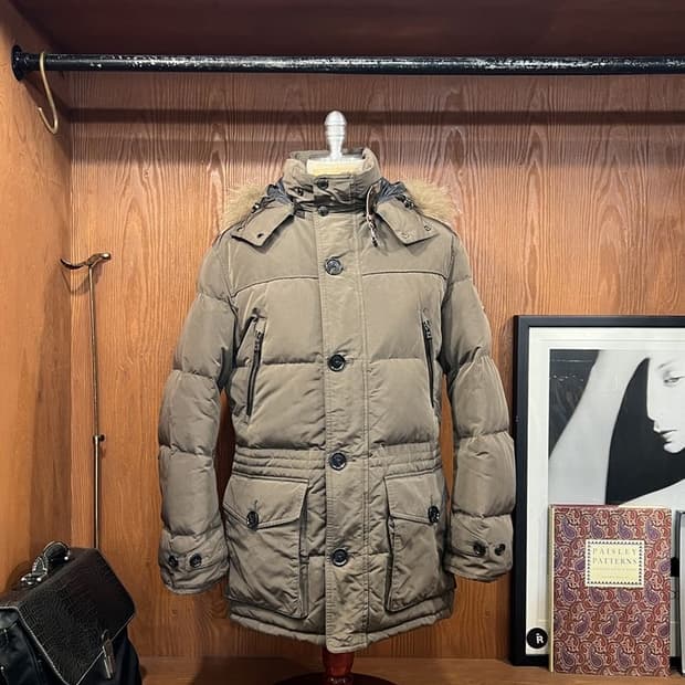 해켓 구스다운 파카