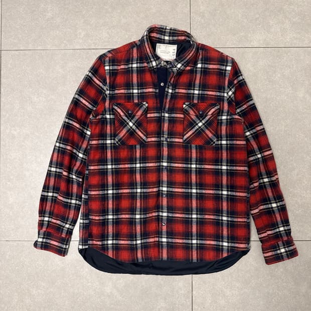 sacai 패딩셔츠 2size