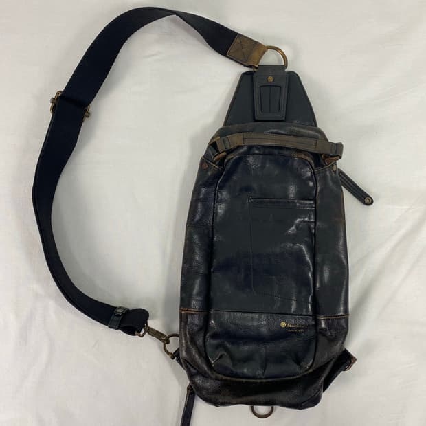 마스터피스 mspc 가죽 레더 슬링백