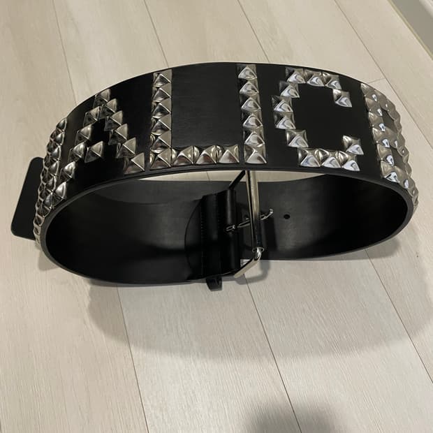 Alice Hollywood 스터드 레더 벨트