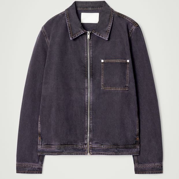 코스 박시 데님 집업 자켓