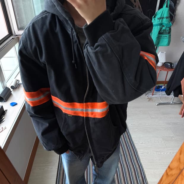 슈프림 리플렉티브 후드 워크 자켓