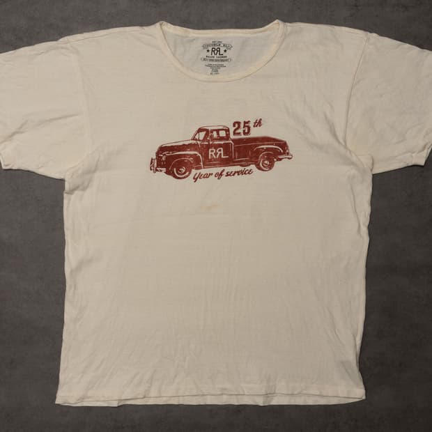 RRL 더블알엘 25주년 티셔츠