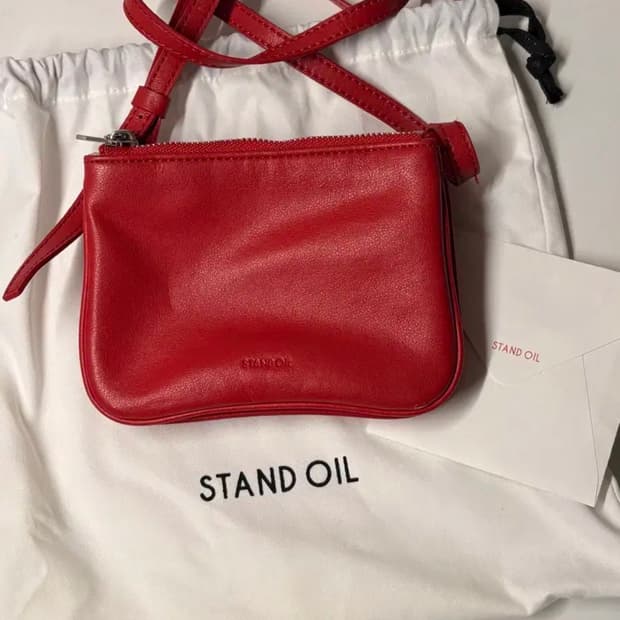 택포 \ 스탠드오일 아코디언백 레드