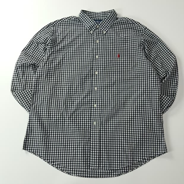 CJ802 2XL 폴로 모노 마이크로체크 셔츠 남방