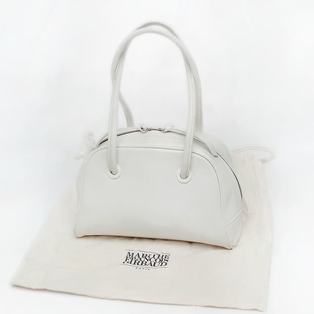 마리떼 프랑소와 저버 (M.F.G) 룬 레더 미니 볼링백 (토트.숄더)