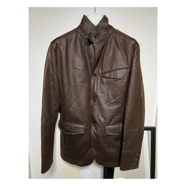 타케오 키쿠치 스탠드카라 블레이저