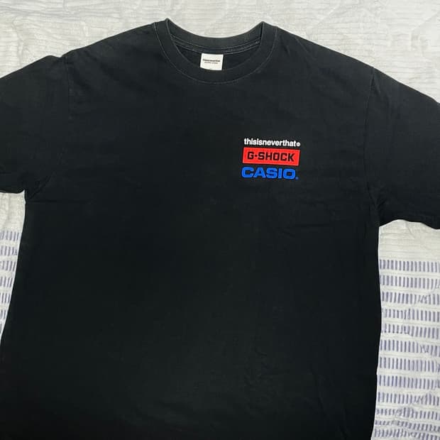 디스이즈네버댓 지샥 콜라보 티셔츠 L