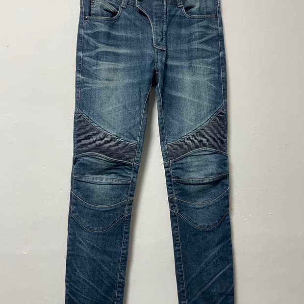 30 어글리브로스 스판 바이커진 청바지 정품