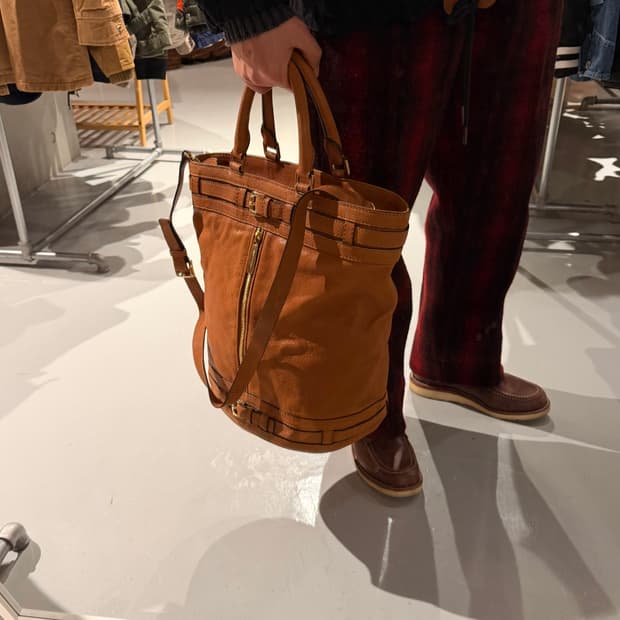 마이클코어스 더플 가죽 토트백 크로스백