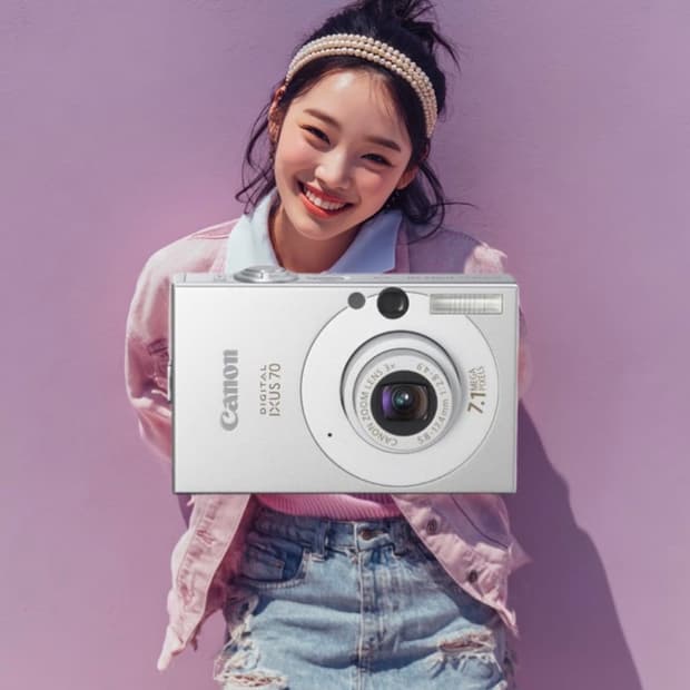 A급)캐논 익서스 70 CANON IXUS 70 빈티지 디지털카메라 디카