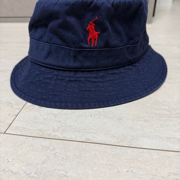 폴로 랄프로렌 네이비 버킷햇 L/XL
