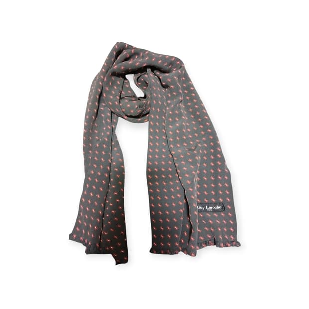 Guy laroche 실크 스카프