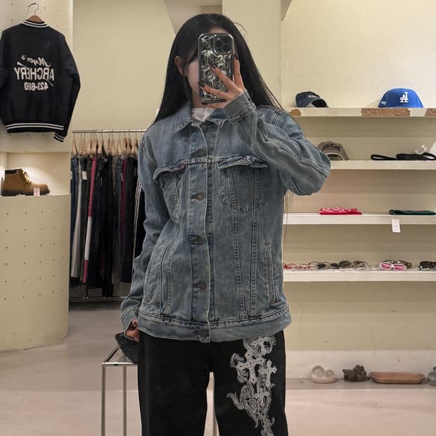 리바이스 데님 투포켓 트러커 자켓 U1228