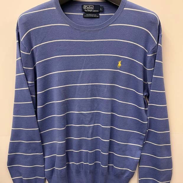 폴로 랄프로렌 스트라이프 니트 L