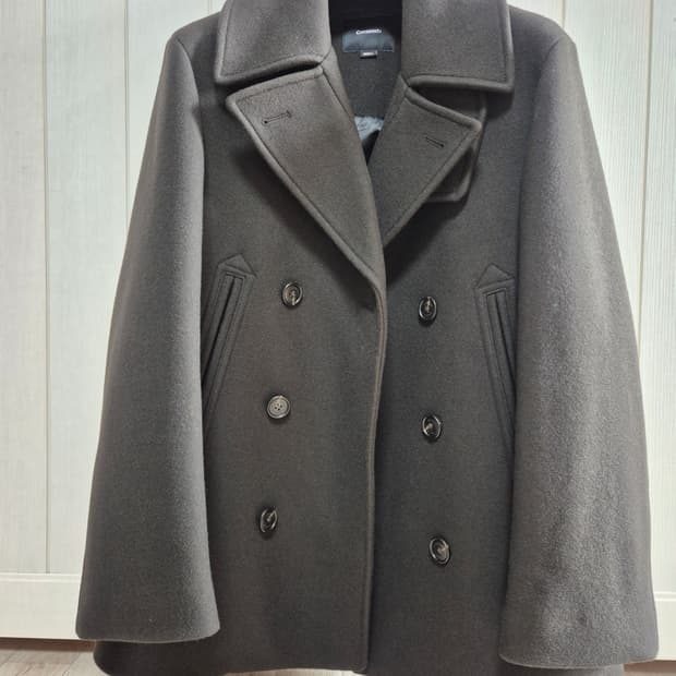 커버낫 캐시미어 피 코트 브라운