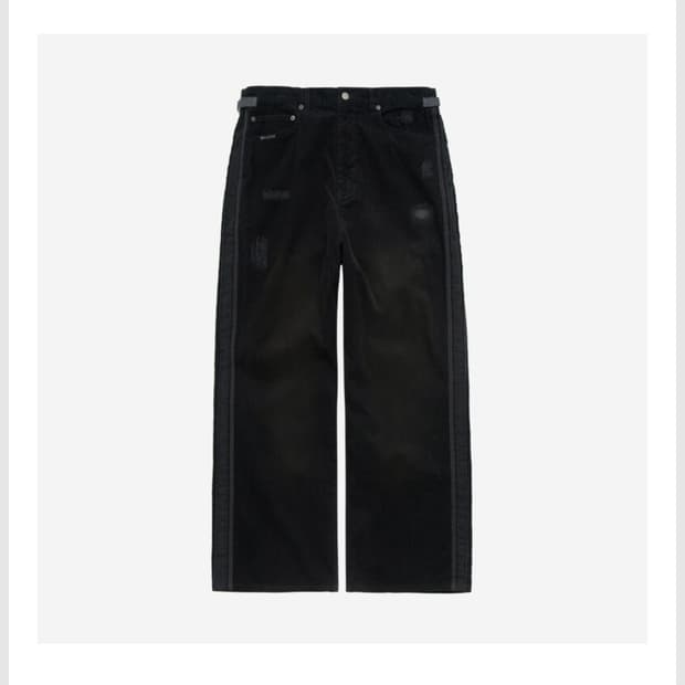 [3]폴리테루 rebuild corduroy gosima pants