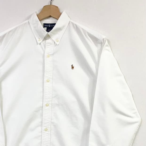 95 폴로 옥스포드 화이트 셔츠