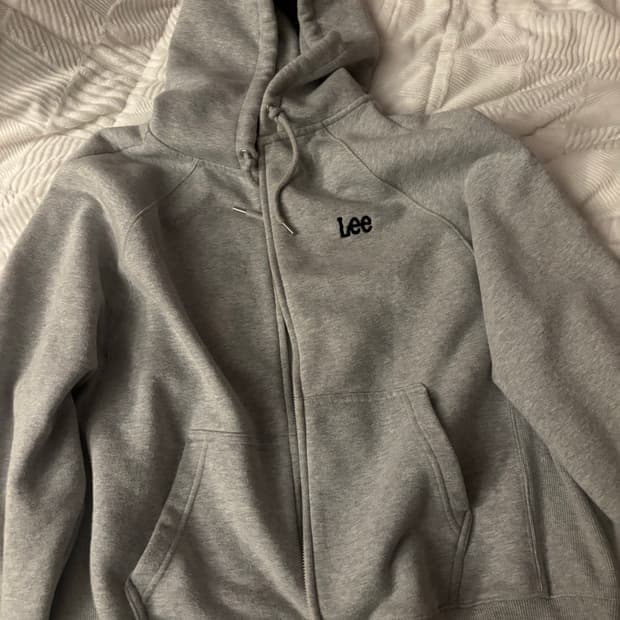 그레이 리 투웨이 후드집업