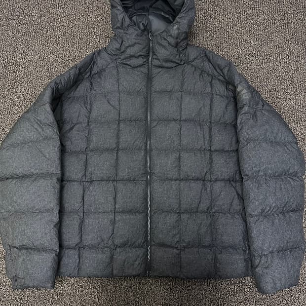 아디다스 덕다운 패딩 점퍼 차콜 2XL