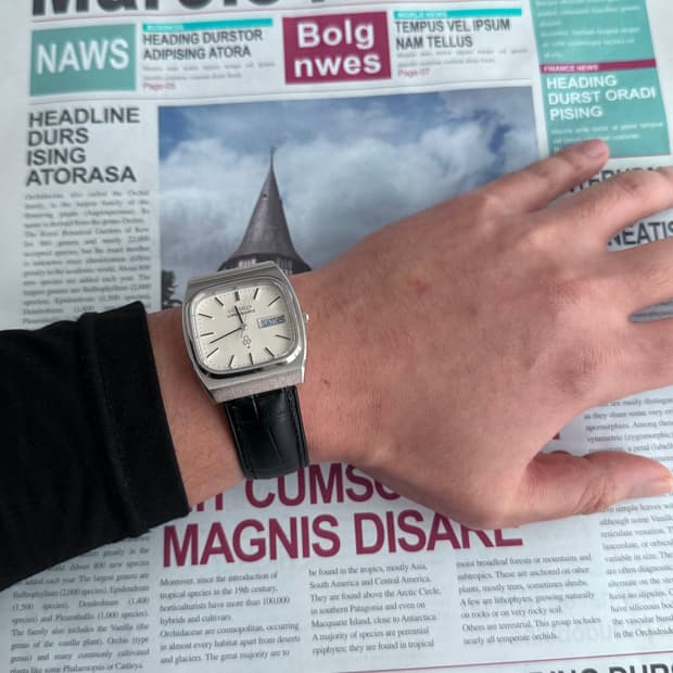 세이코 Seiko 로드 쿼츠 스퀘어